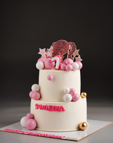 Barbie Balls Cake