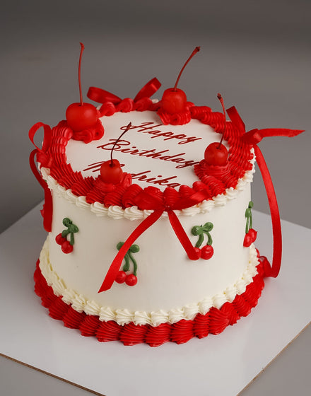 Cherry Vintage Cake