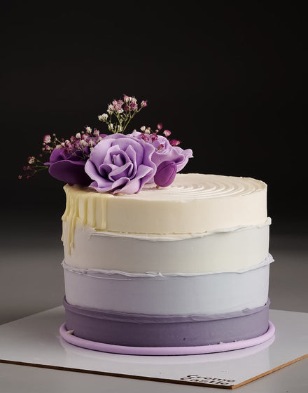 Floral Ombre Cake