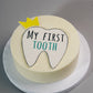 Cake for First Tooth - Creme Castle