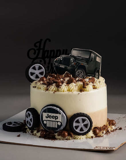 Thar Jeep Fan Cake
