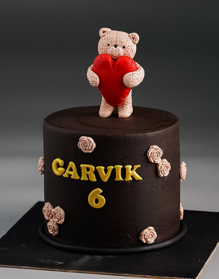 Hugging Teddy Cake