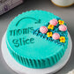 Special Mother's Day Moms Slice Cake