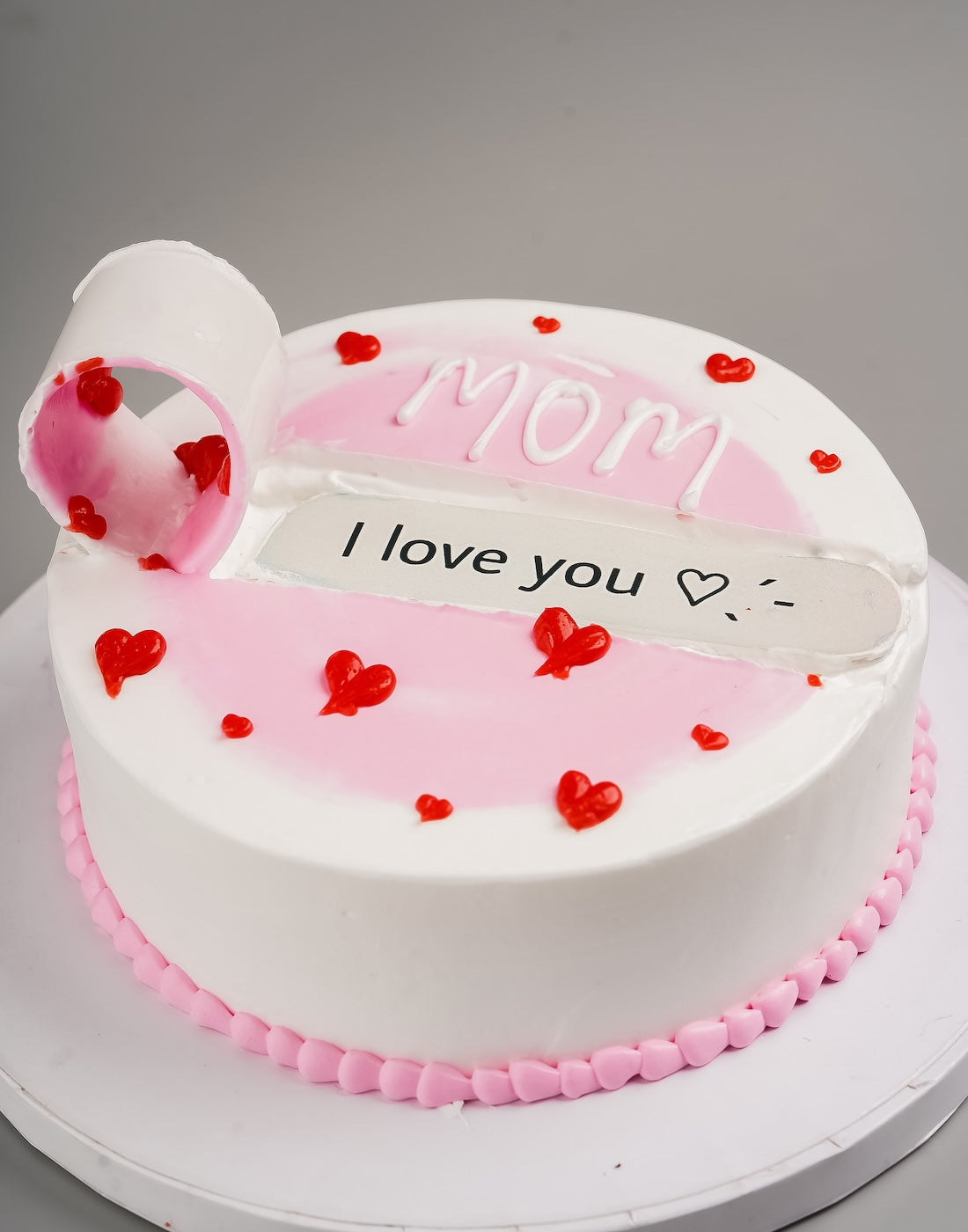 Mom Secret Message Cake