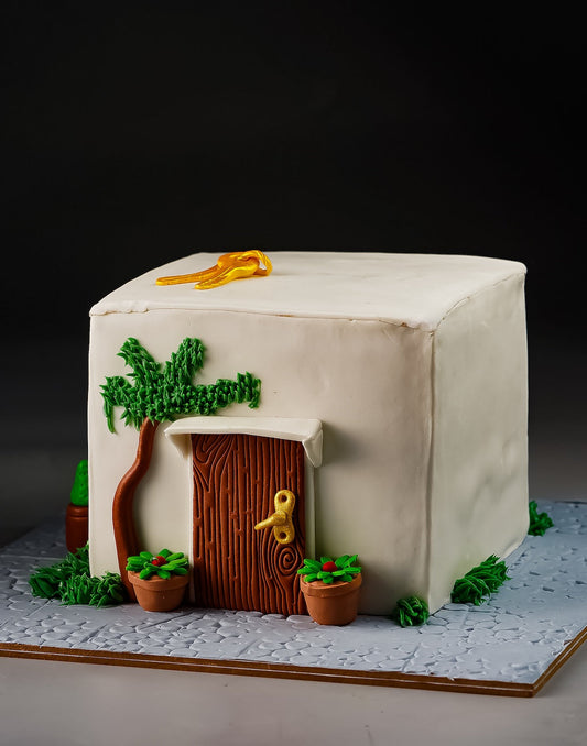 Housewarming Theme Celebration Cake