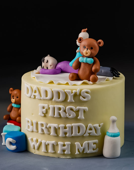 Teddy Toys Baby Cake