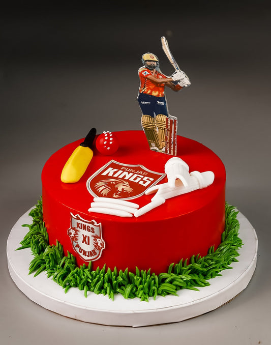 Kings 11 Punjab IPL Cake