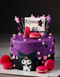Kuromi Purple Theme Cake