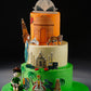 India Theme Celebration Cake