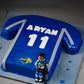 Football Jersey Blue Cake