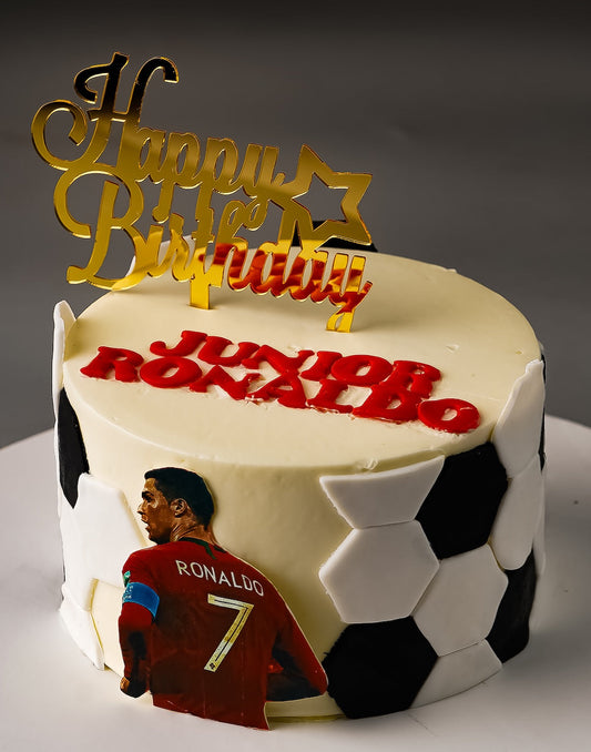 CR7 Birthday Goal Cake