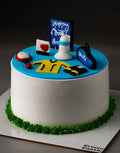 Badminton Player Cake