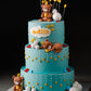 3 Tier Teddy Cake