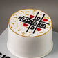 Husband Theme Celebration Cake