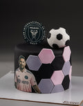 Messi Fan Football Cake