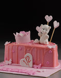 6 Months Teddy Cake