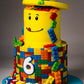Lego Theme Tier Cake