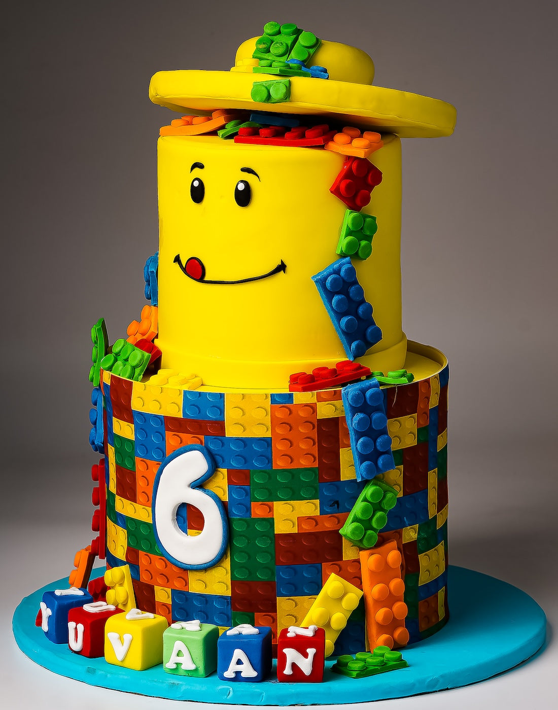 Lego Theme Tier Cake