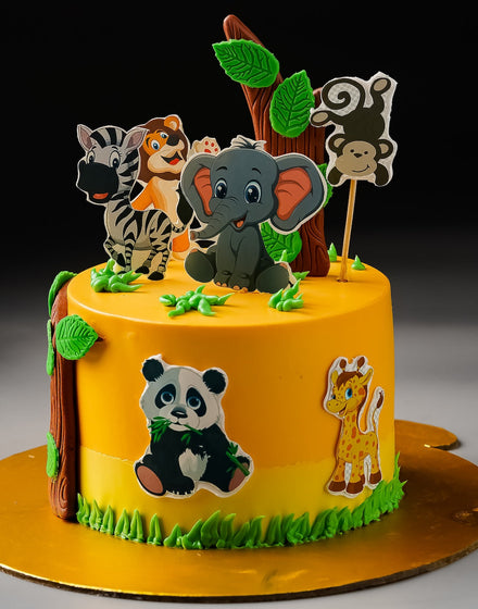 Jungle Party Cake