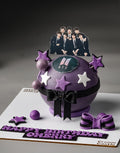 BTS Theme Pinata Cake