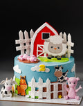 Farm and Fence Cake