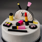 Fashion Makeup Birthday Cake