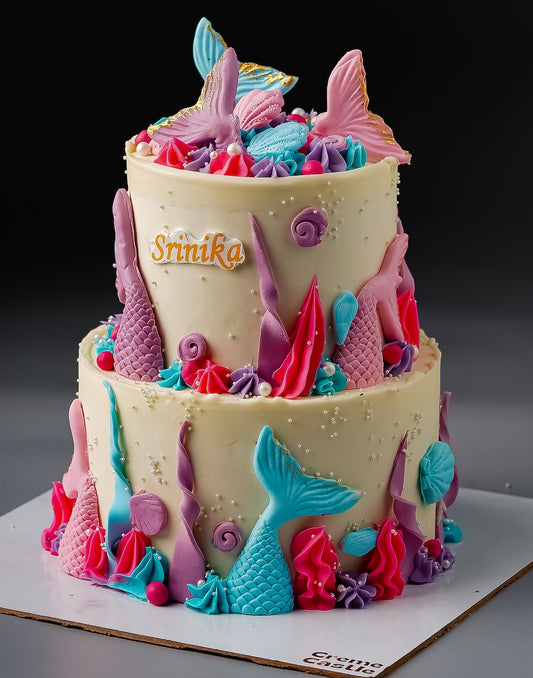 Pastel Underwater Cake