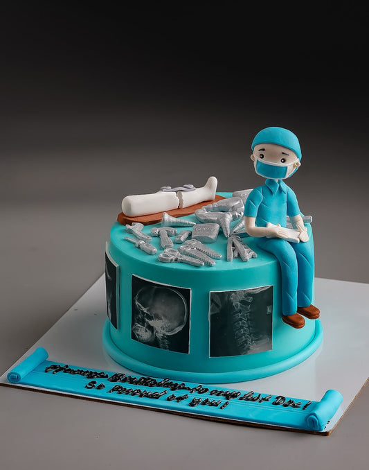 Surgeon Theme Cake