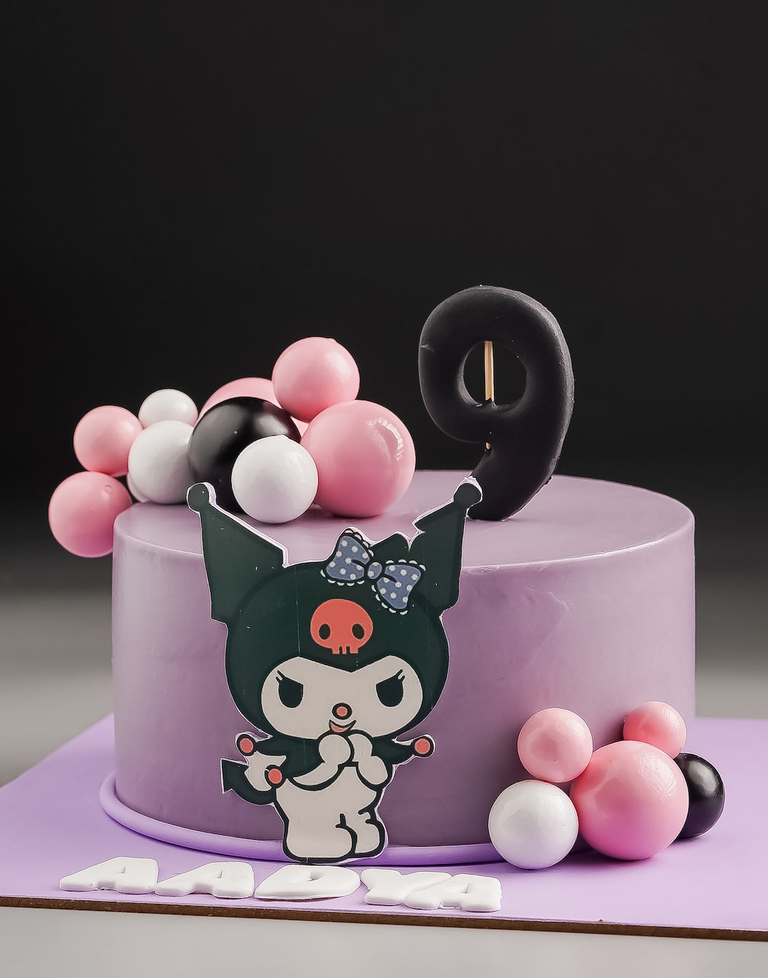 Kuromi Pastel Cake