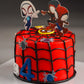 Spiderverse Web Cake