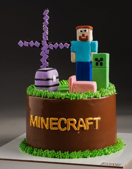 Minecraft Life Cake