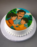 Ghibli Theme Father's Day Cake