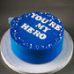 Fathers Day Secret Message Cake