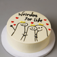Friendship Day Meme Cake