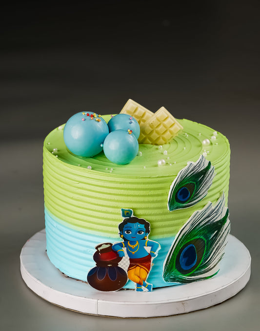Janamashtmi Ombre Cake