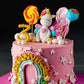 Unicorn n Rainbow My Little Pony Cake
