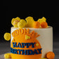 Cheese cake Birthday Cake