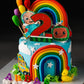 Cocomelon Rainbow Duck Cake