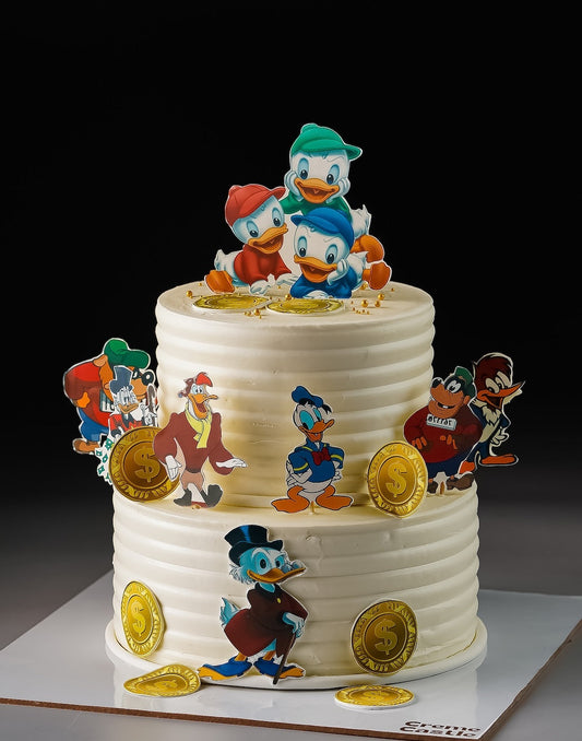 Donald Duck Rich Kid Cake