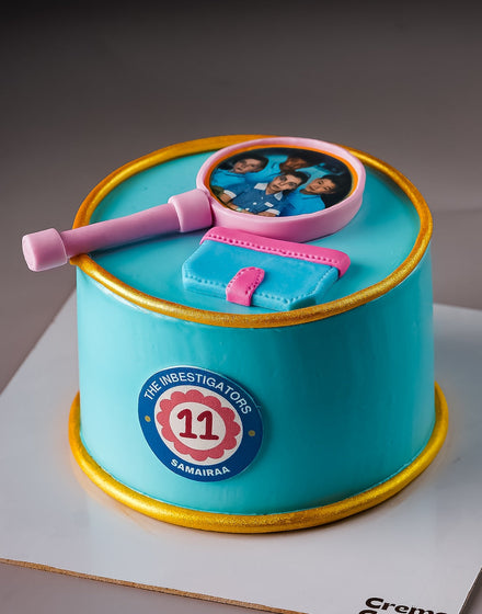 InBestigators Cartoon Cake
