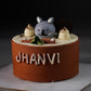 Fondant Kitty Love Cake