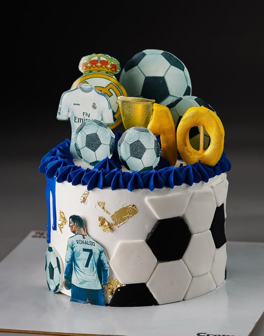 Ronaldo Football Stadium Cake