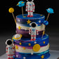 Galaxy Explorer Cream Cake