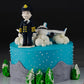 Blue Sky Captain Cake