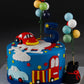 Balloon Car Race Cake