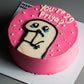 Gen Z Meme Mood Cake
