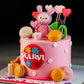 Labubu Macaron Party Cake