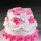 Pink Garden Bloom Cake