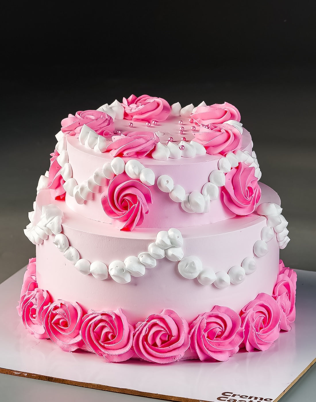 Pink Garden Bloom Cake
