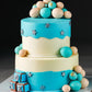 Alphabet Gift Box Cake